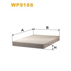 WP9166 WIX FILTERS Фільтр повітря у внутрішньому просторі