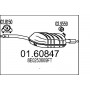 01.60847 MTS Глушник вихлопних газів кінцевий