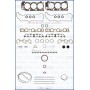 WG1164652 WILMINK GROUP Комплект прокладок двигун