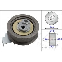 654823 AUTEX Натяжний ролик ремінь ГРМ