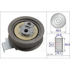 654823 AUTEX Натяжний ролик ремінь ГРМ