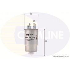 EFF177 COMLINE Паливний фільтр