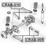 CRAB-016 FEBEST Підвіска важіль незалежної підвіски колеса