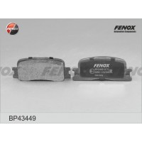 BP43449 FENOX КомплеК т гальмівних колодок, дискове гальмо