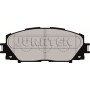 JCP8168 JURATEK Комплект гальмівних колодок дисковий гальм