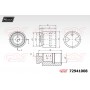 72941008 MAXTECH Поршень корпус скоби гальма