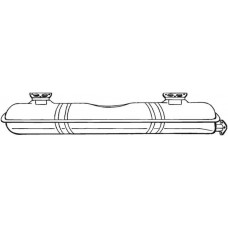 233-203 BOSAL Предглушник вихлопних газів
