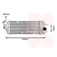 82004235 VAN WEZEL Интеркулер