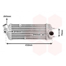82004235 VAN WEZEL Интеркулер