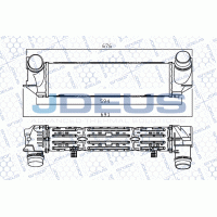 M-805066A JDEUS Интеркулер