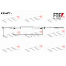 9250112 FTE Тросик, cтояночный тормоз