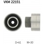 VKM 22151 SKF Паразитный / Ведущий ролик, Зубчастий ремінь