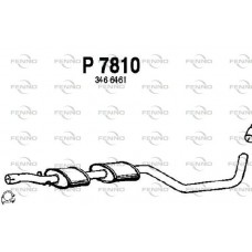P7810 FENNO Середній глушник вихлопних газів