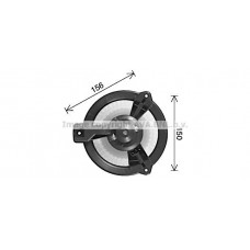 TO8777 AVA QUALITY COOLING Вентилятор салону