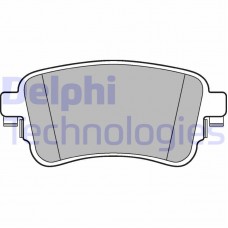 LP3261 DELPHI Комплект гальмівних колодок дисковий гальм