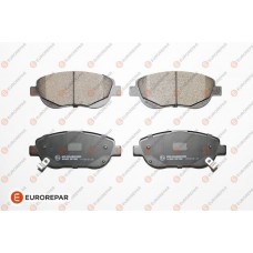 1617283980 EUROREPAR КомплеК т гальмівних колодок, дискове гальмо