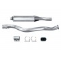 FS45491 Faurecia Середній глушник вихлопних газів