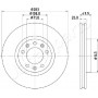 DI-0637 JAPANPARTS Гальмівний диск