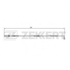 BS-8033 ZEKKERT Сигналізатор зносу гальмівних колодок