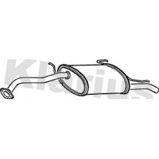 230099 KLARIUS Глушник вихлопних газів кінцевий