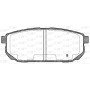 BPA1042.02 OPEN PARTS Комплект гальмівних колодок дисковий гальм
