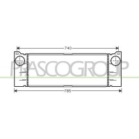 ME909N003 PRASCO Интеркулер