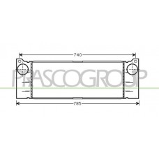 ME909N002 PRASCO Интеркулер