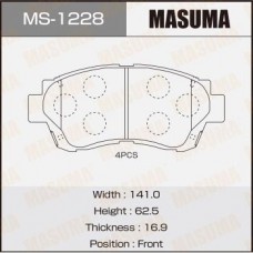 MS-1228 MASUMA Комплект гальмівних колодок