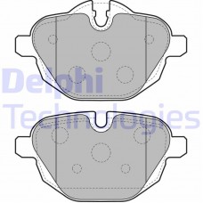 LP2162 DELPHI Комплект гальмівних колодок дисковий гальм