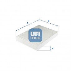 53.314.00 UFI Фільтр повітря у внутрішньому просторі