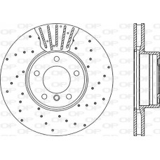 BDRS1940.25 OPEN PARTS Гальмівний диск