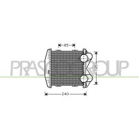 ME302N001 PRASCO Интеркулер