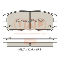 704-09014 IAP QUALITY PARTS Комплект гальмівних колодок дисковий гальм