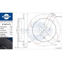 RT 1907-GL T5 ROTINGER Гальмівний диск