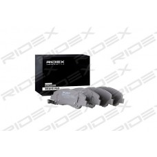 402B0837 RIDEX Комплект гальмівних колодок дисковий гальм