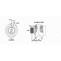 943356568010 MAGNETI MARELLI Генератор