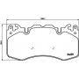 8DB 355 016-151 HELLA Комплект гальмівних колодок, дискове гальмо