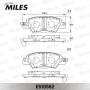 E510562 MILES Комплект гальмівних колодок дисковий гальм