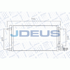 M-7250130 JDEUS Конденсатор кондиціонера