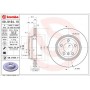 09.9164.10 BREMBO Гальмівний диск