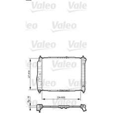 735158 VALEO Радіатор охолодження двигуна