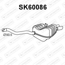 SK60086 VENEPORTE Глушник вихлопних газів кінцевий