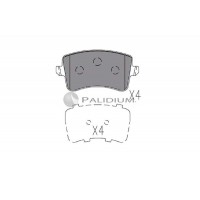 P1-1149 ASHUKI by Palidium Комплект гальмівних колодок дисковий гальм