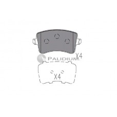P1-1149 ASHUKI by Palidium Комплект гальмівних колодок дисковий гальм