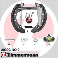 20990.109.9 ZIMMERMANN Комплект гальмівних колодок