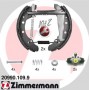 20990.109.9 ZIMMERMANN Комплект гальмівних колодок