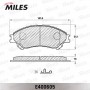 E400605 MILES Комплект гальмівних колодок дисковий гальм