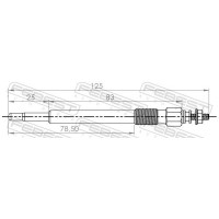 29642-002 FEBEST Свічка розжарювання