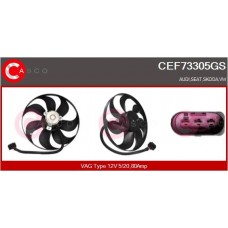 CEF73305GS CASCO Вентилятор охолодження двигуна