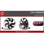 CEF73305GS CASCO Вентилятор охолодження двигуна